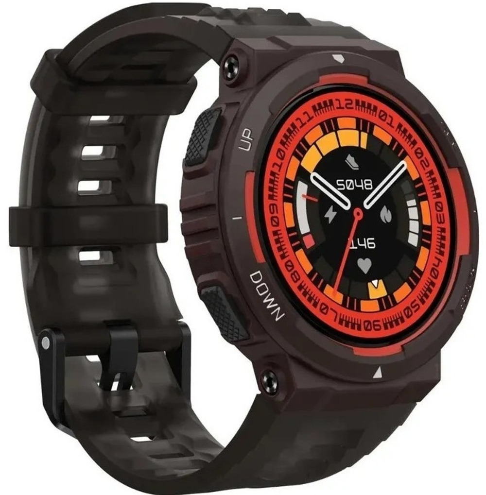 Смарт-часы Amazfit Active Edge 33.5 мм черный-черный