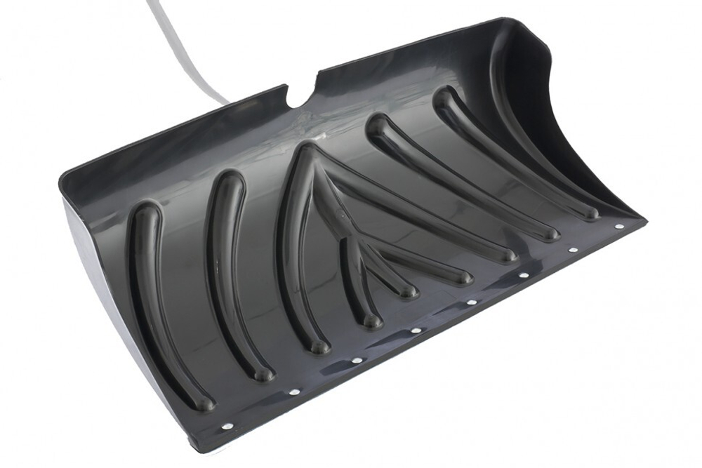 Лопата - движок для уборки снега пластиковая, 615 х 290 х 1520 мм, стальной черенок, Palisad