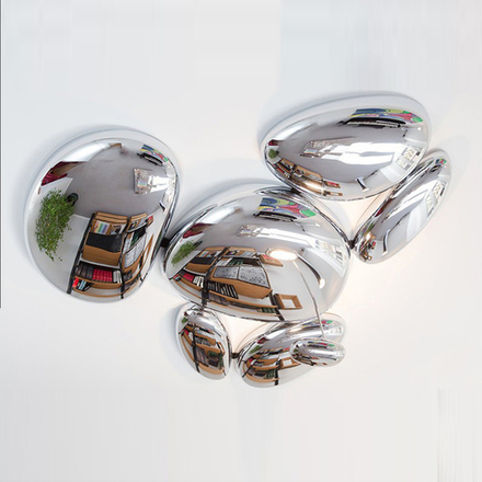 Ceiling design lamp  Skydro by Artemide (6 lampshades)