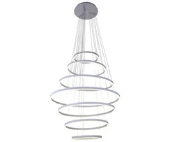 08537,01(4000K) Люстра димм.Тор белый Led 284W