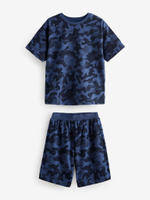 Пижама для мальчика Next Q66-653, 3 шт., Синий, Зеленый, Серый