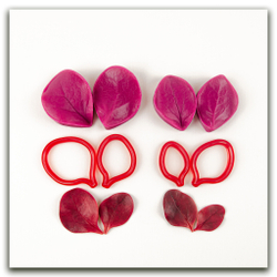 Силиконовые вайнеры молды каттеры барбариса, молды для мастики