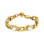 Браслет Dyrberg Kern ARIANE SG WHITE PEARL 470157