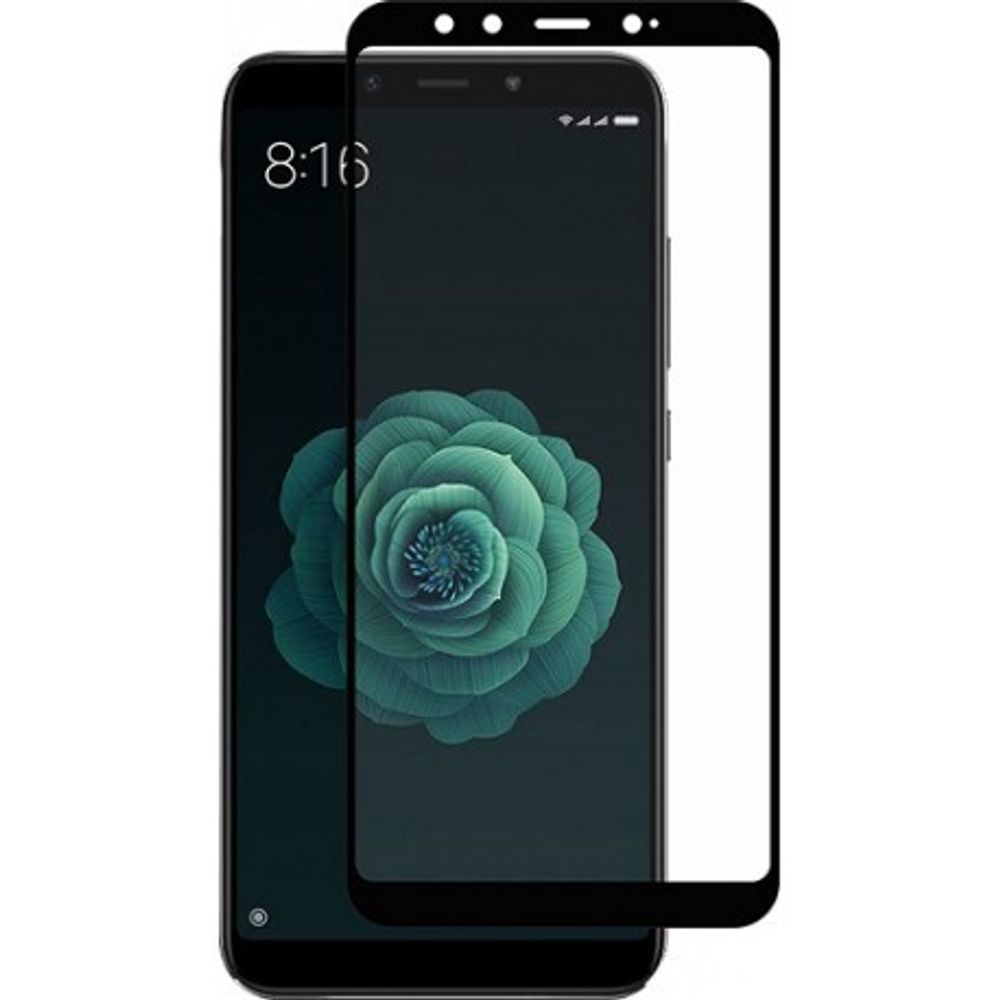 Защитное стекло &quot;Премиум&quot; для Samsung J600F (J6 2018) Черное