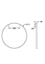 Настенный светильник (бра) Maytoni MOD058WL-L50W3K