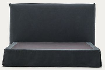 Кровать Jaira La Forma антрацитово-серого цвета 180 x 200