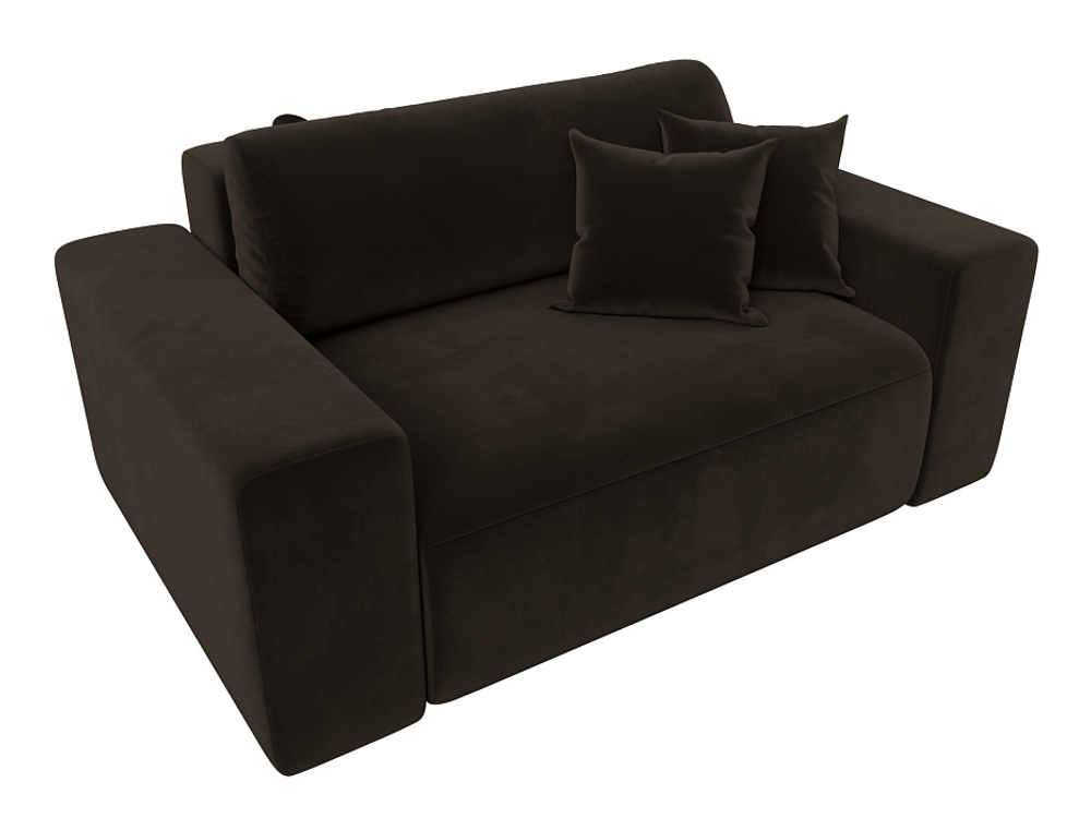 Кресло Лига-036 НПБ МИКРОВЕЛЬВЕТ Коричневый