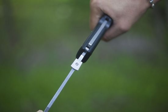 Складной нож Cold Steel 62JL Rajah II c клинком из стали AUS-10A, рукоять Grivory (Griv-Ex)