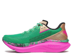 Мужские беговые кроссовки Saucony Endorphin Azura M Зелёно-розовые