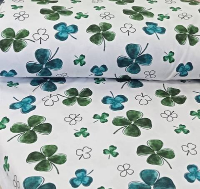 Кулир (принт). Клевер, 1 м.