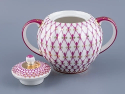 Сахарница форма Тюльпан рисунок Сетка-Блюз арт. 80.86208.00.1