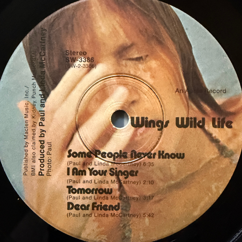 Wings ‎– Wild Life (США 1971г.) Т