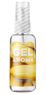 Интимный лубрикант Egzo Aroma с ароматом банана, 50 мл