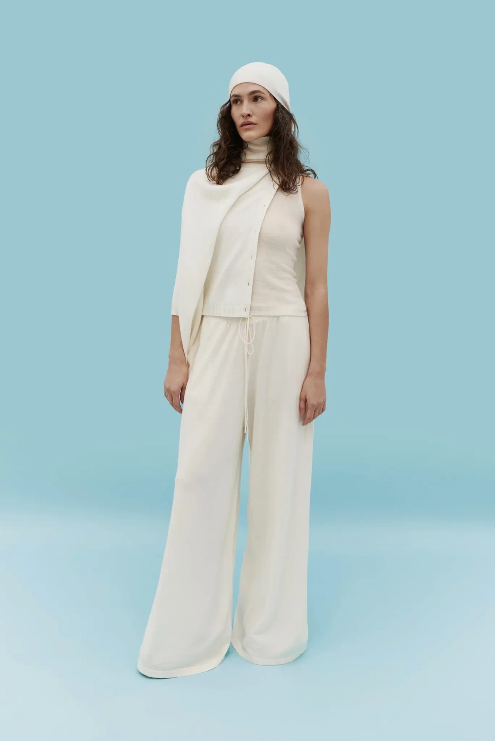 Брюки из шерсти мериноса