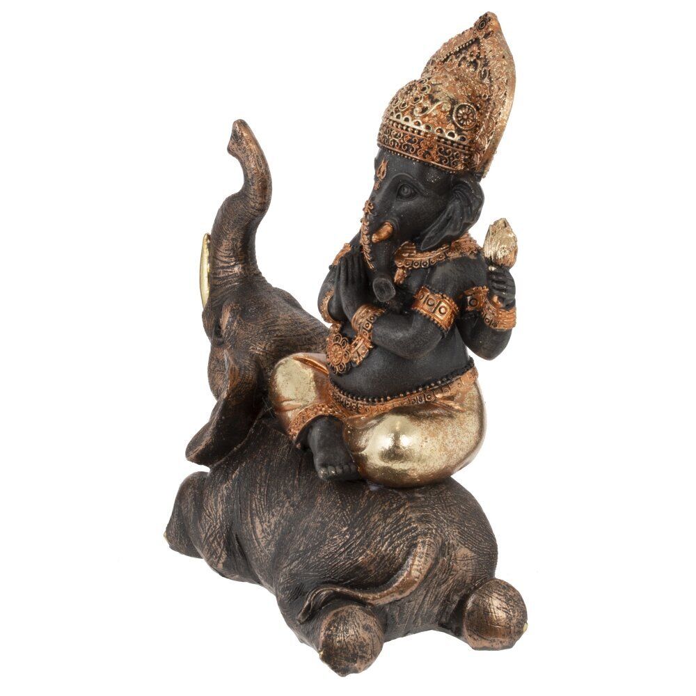GAEM Фигурка декоративная "Ганеша на слоне", L21 W10 H25 см