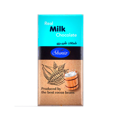 Молочный шоколад "Real Milk Chocolate" от Shoniz, 100г