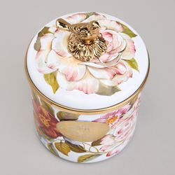 БАНКА ДЛЯ СЫПУЧИХ ПРОДУКТОВ AGNESS, СЕРИЯ ФЛАНДРИЯ, 12Х12СМ/ 1,2Л