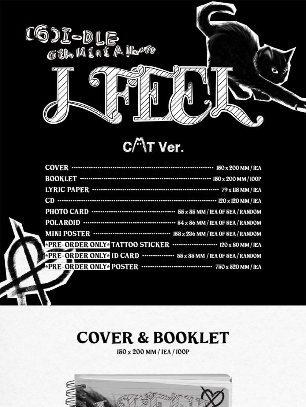Альбом (G)I-DLE - I FEEL 6th Mini Album RANDOM Version