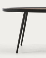 Журнальный столик Kamelia из шпона ореха