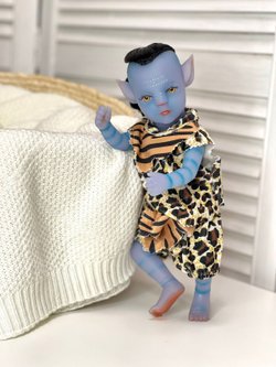 Кукла виниловая 30см Аватар (мальчик) (FA004)