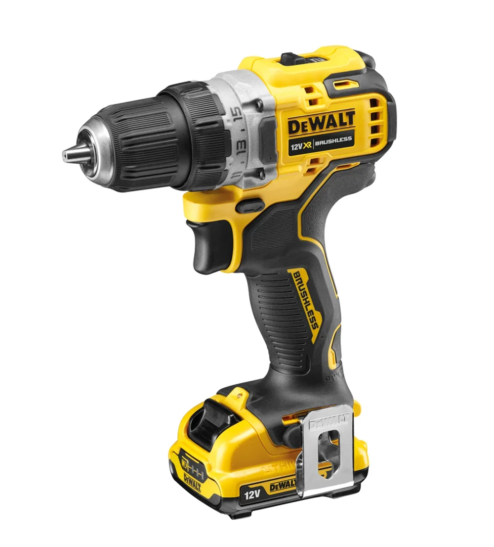 Компактная дрель-шуруповерт Dewalt XR 12В DCD701MD1E-A9, АКБ в комплекте