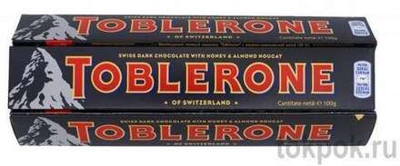 Шоколад темный Toblerone Dark, 100 гр