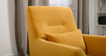 Барселона кресло для отдыха (желтый)