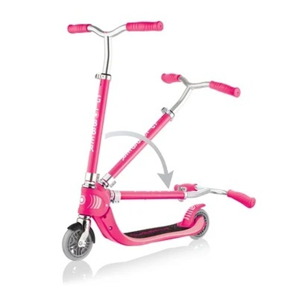 Самокат Globber Foldable Flow 125 розовый