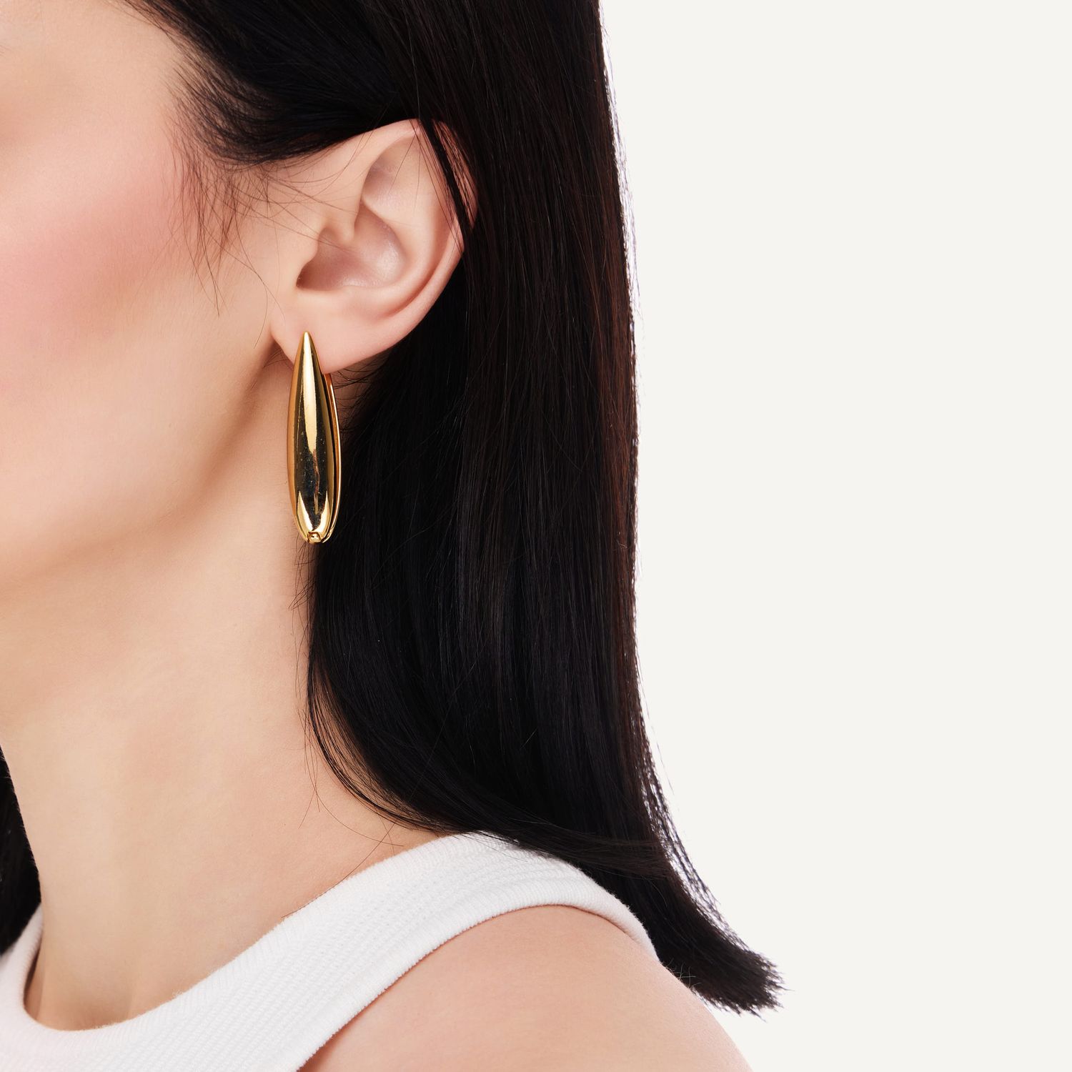 Серьги Plain Claws Earrings – Gold