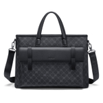 GOLF PVC Briefcase Large Men"s Gray