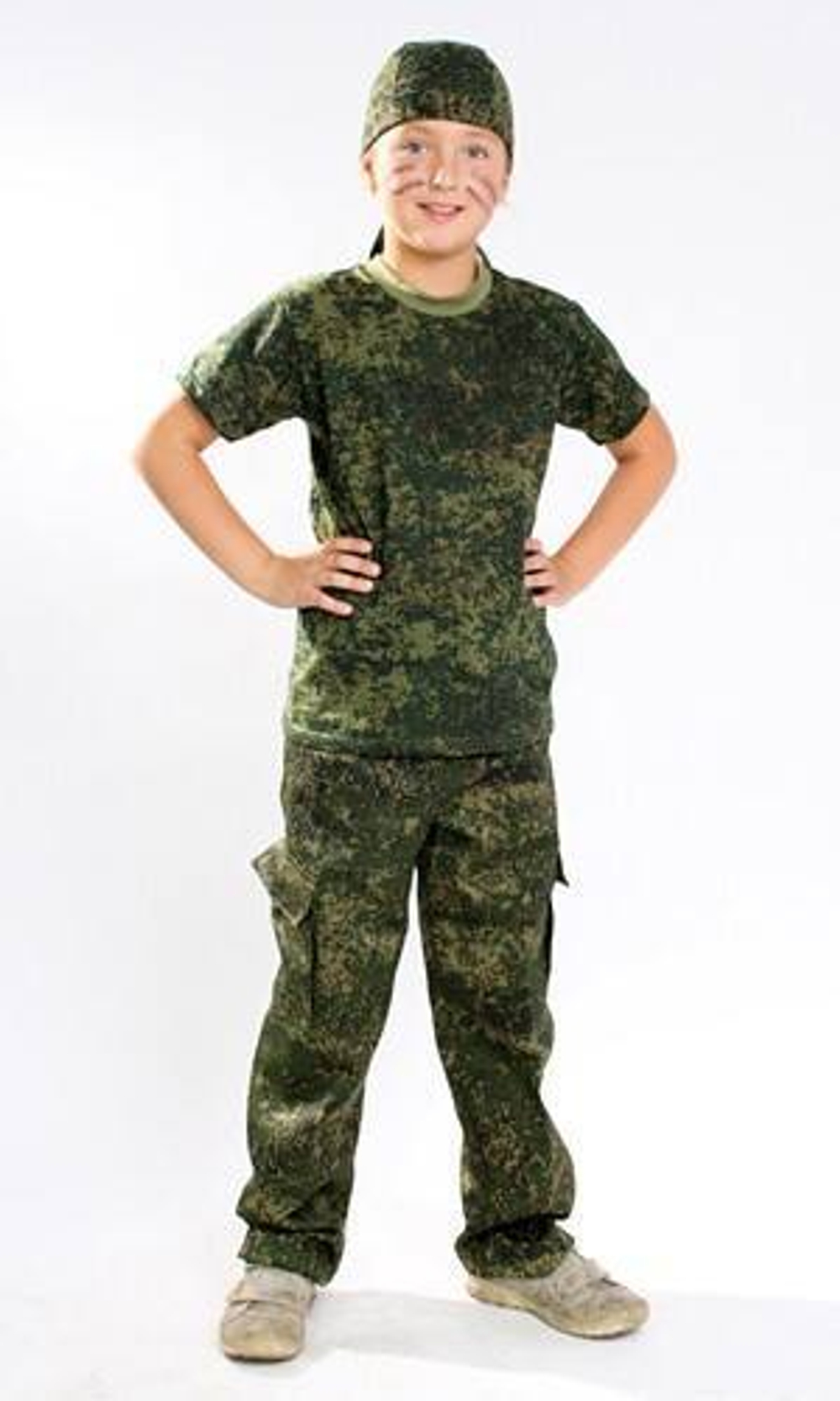 Брюки детские военно-полевые Цифра Rip-Stop