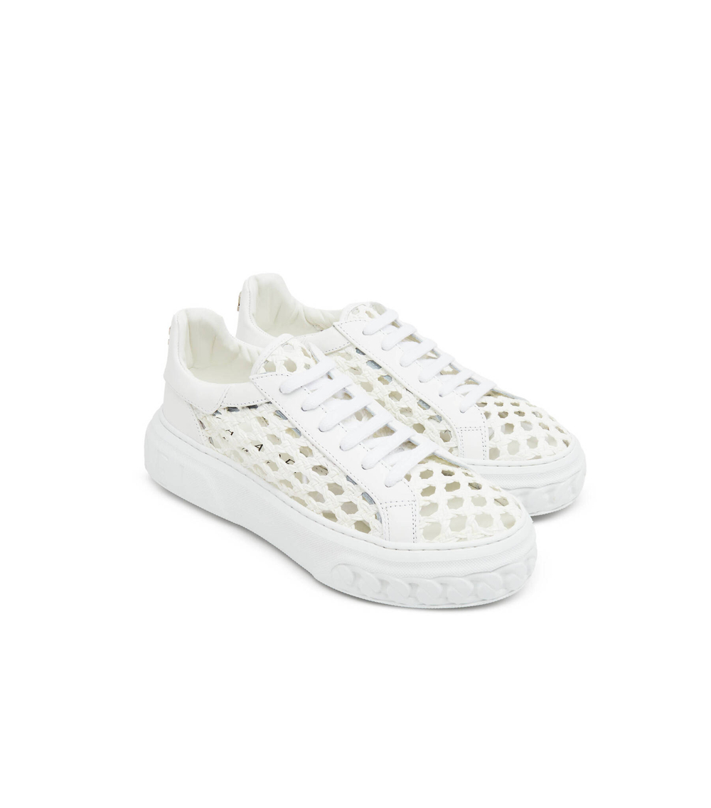 Кожаные кроссовки bianco Casadei - белый(2X951V0201C2006)
