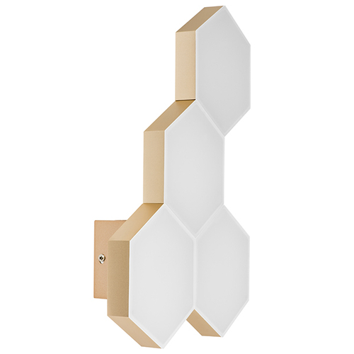 750643 Бра FAVO LED-20W 960LM ЗОЛОТО 4000K