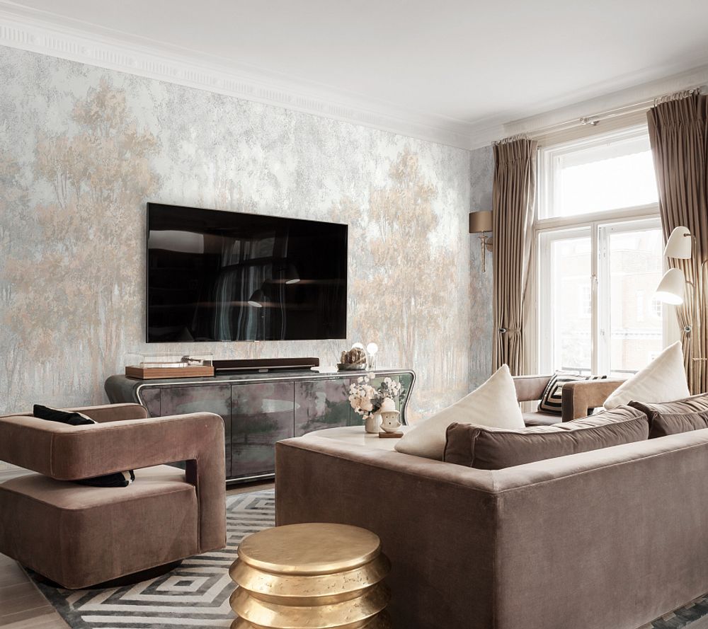 Русская классика Туманное утро панно