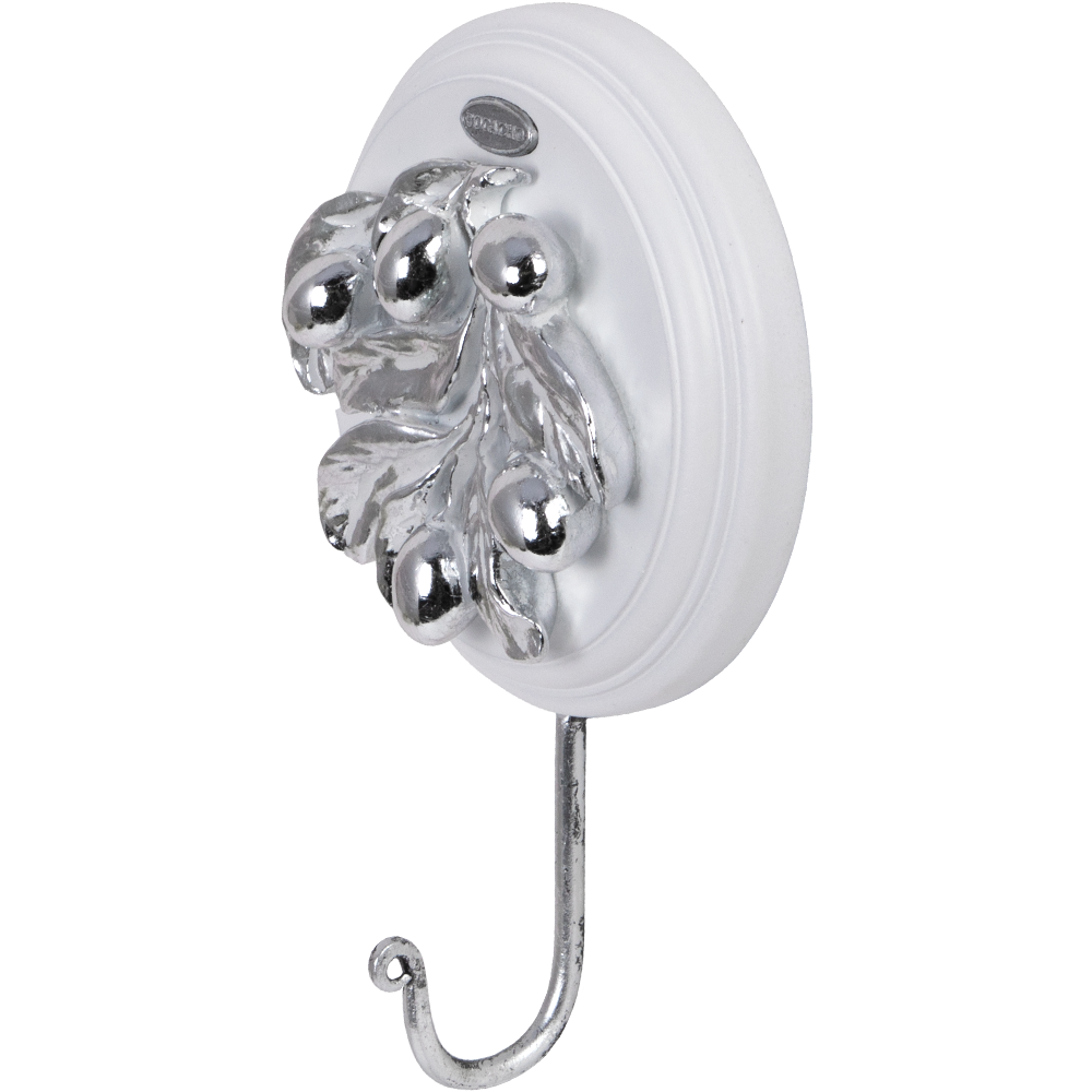 Настенный крючок Oliva Branch (Олива Бранч) Айс Античное серебро
