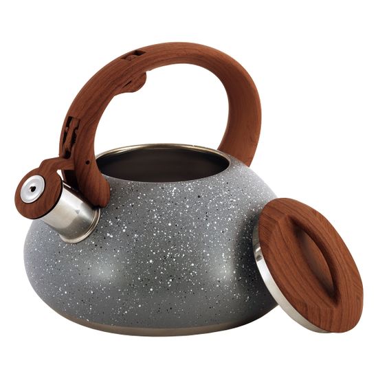 Чайник 2,5 л. из нержавеющей стали со свистком Kamille KM 0680