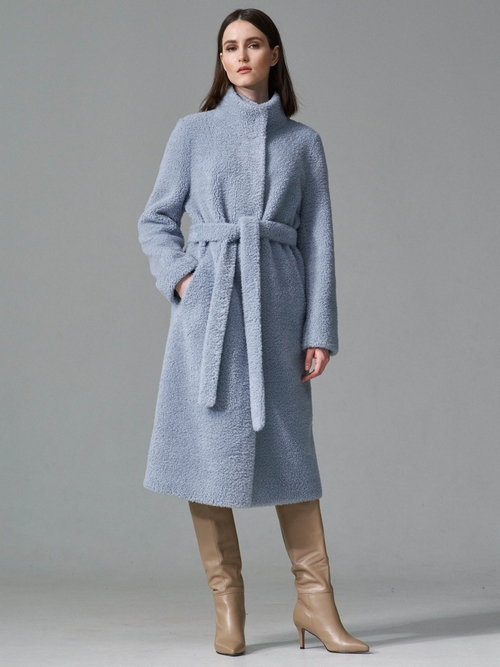 Шуба женская чебурашка тедди эко, SilverFox (арт. S2220-000)