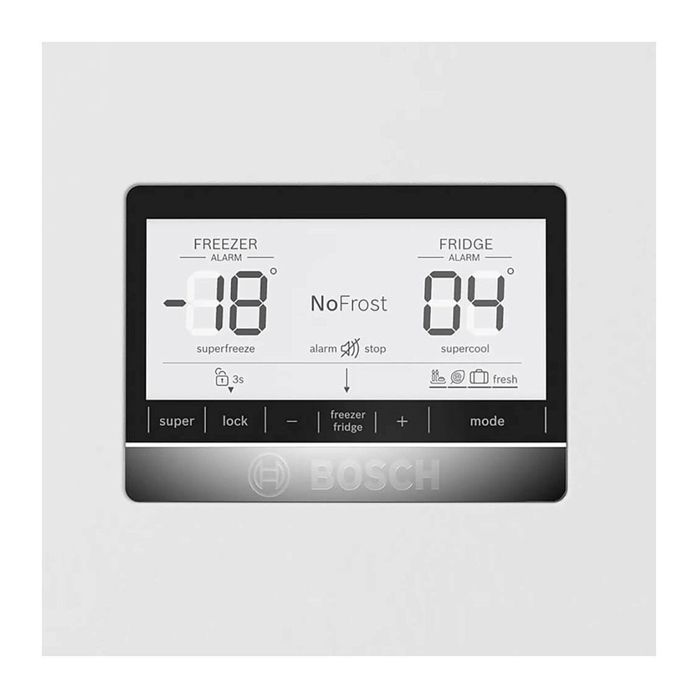 Холодильник Bosch KGN86AW32U Serie 6, 479 л холодильная камера, 140 л морозильная камера, белый