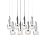 Pendant design lamp  Fucsia 8 by Flos