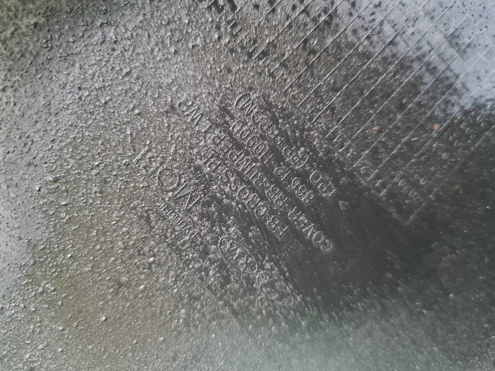 Юбка заднего бампера KIA Rio 4 X (2020-н.в.)