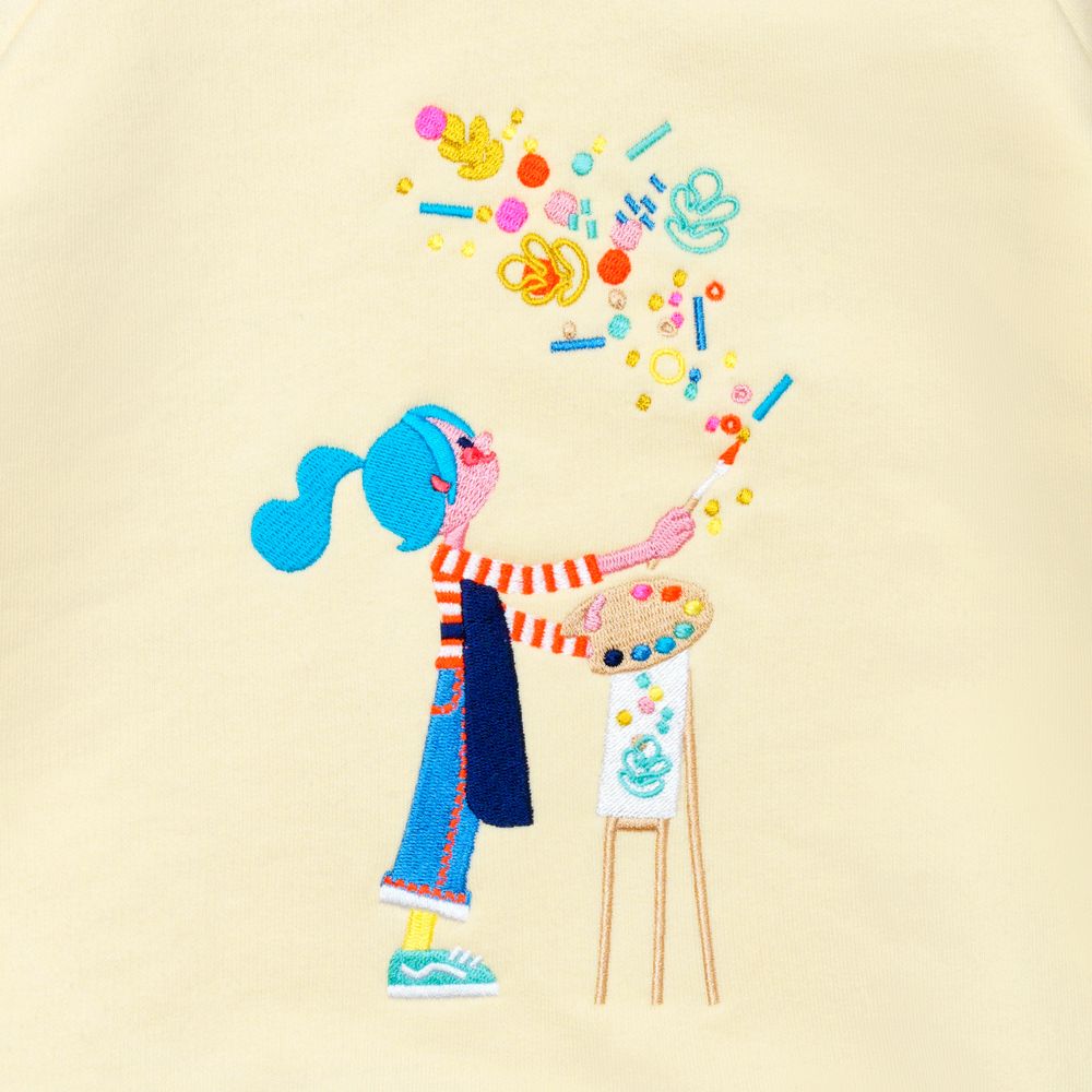 Свитшот сливочный "Сила искусства"