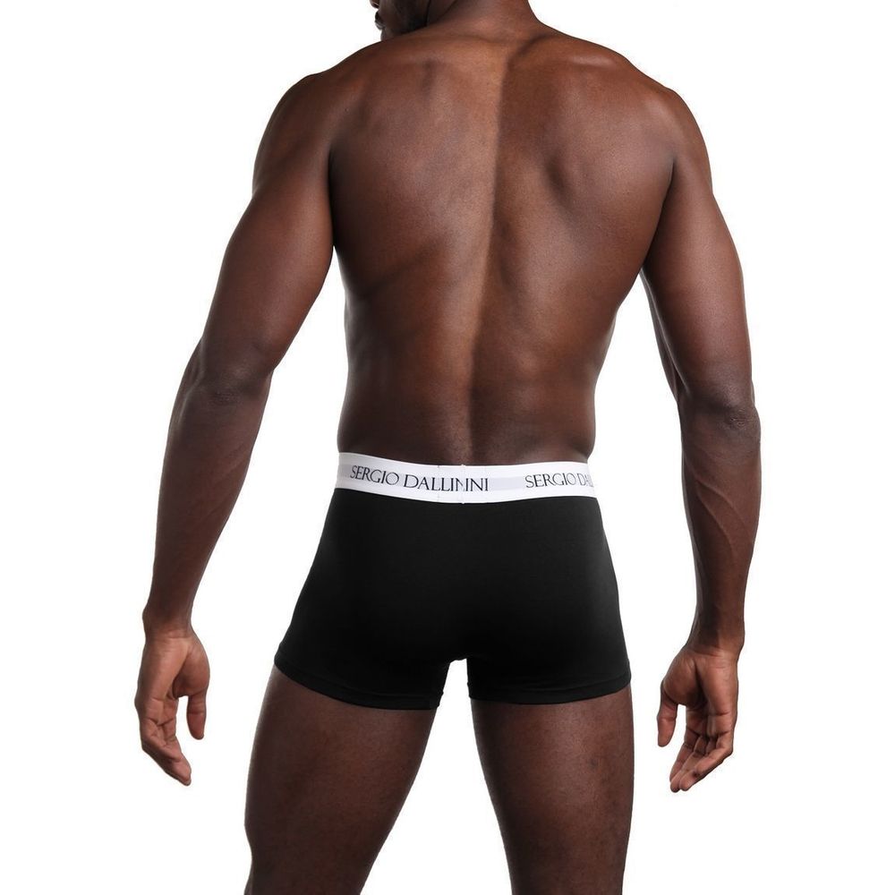 Мужские трусы боксеры черные  Sergio Dallini SD2941-5