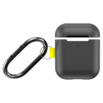 Чехол для Apple AirPods 1/2 Baseus Let''s go Woven Label Hook Protective Case - Grey&Yellow