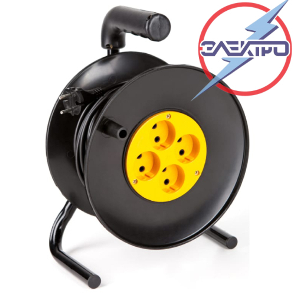 Катушка (удлинитель) 2х2,5 дл. 50м Электро 2580
