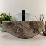 Раковина из речного камня RS-65278 41*32*15 0861