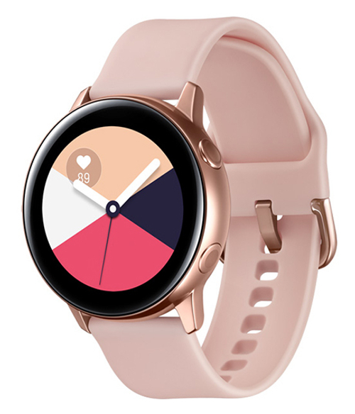 Смарт-часы Samsung Galaxy Watch Active2 (Aluminium)44mm        розовый