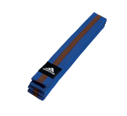 Пояс для тхэквондо Adidas Club сине-коричневый