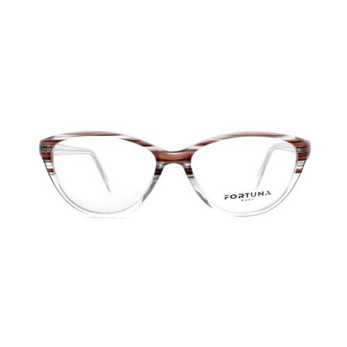 Оправа бабочка Fortuna 164-F C2 прозрачная коричневая