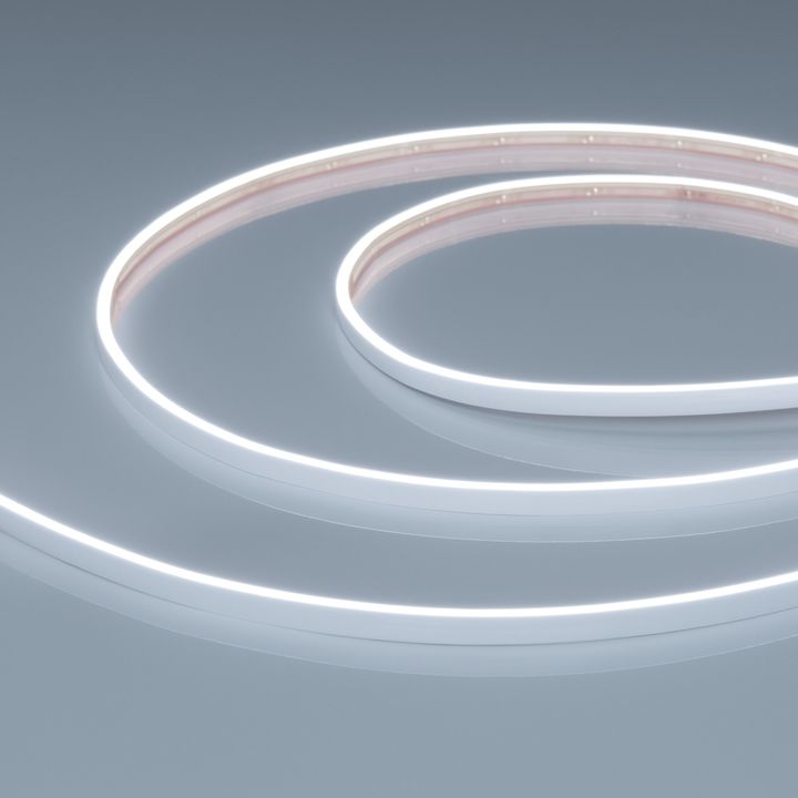 Светодиодная лента герметичная VELA-M240-2.5x6mm 24V White6000 (5 W/m, IP65, 5m) Arlight 053266