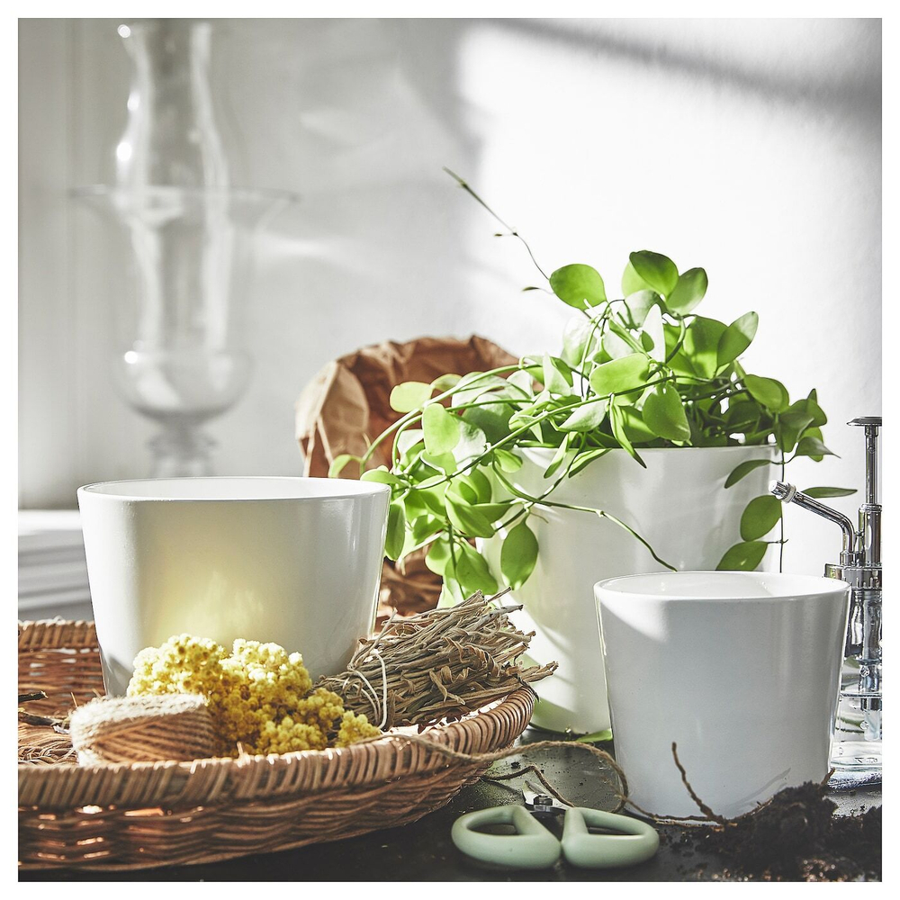 IKEA SOJABÖNA  (ИКЕА СОЙАБÖНА)  -  Простыня, белая, 9 см